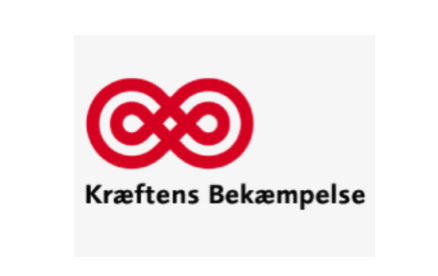 Logo for Kræftens Bekæmpelse, en vigtig sag vi støtter gennem vores malerfirma